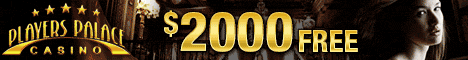 Free Play Casino Games with $2,000 at Players Palace Casino